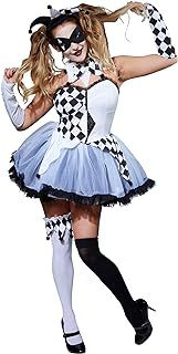 Rubie's Official Jesterella Halloween Circus Costume, Women's Fancy Dress