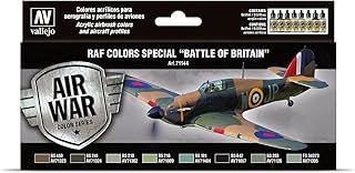 Vallejo "RAF & FAA Special Battle of Britain WWII" Model Air Acrylic Colouring Kit