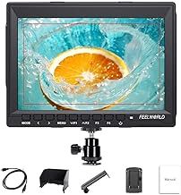 Feelworld FW759 7 Inch Camera DSLR Field Monitor Full HD Focus Video Assist 1280x800 IPS With 4K HDMI Input Output