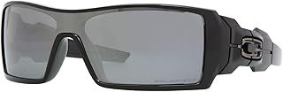 Oakley Men's Oil Rig Iridium Polarized Rectangular Sunglasses