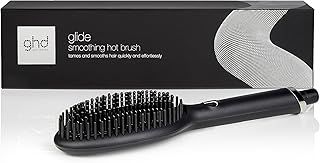 ghd Glide Smoothing Hot Brush - For Smooth, Glossy & Frizz-Free Results - For All Hair Types (UK Plug)