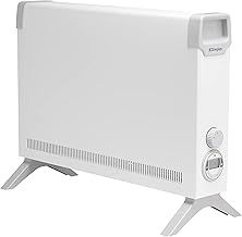 Dimplex ML2TSTIE7 2kW Convector Heater, Electric Freestanding & Wall Mountable Plug In Electric Heater, with Thermostat, Electronic Timer, Portable or Fixed, Quiet, Slim and Lightweight, White