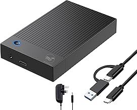 ModusTech External (DESKTOP) Hard Drive 4TB USB 3.0 & Type-C 3.0 - High-Speed Data Storage for PC, Mac, Laptops, and Gaming Consoles - Durable Design, Compatible with Windows, MacOS, Linux (4, TB)
