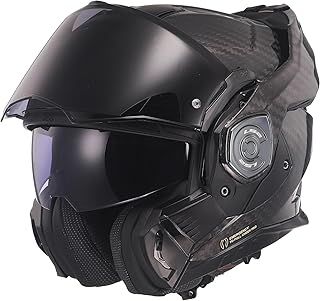 LS2 Klapphelm FF901 Advant X Carbon Solid ECE2206 Modularhelm Motorradhelm