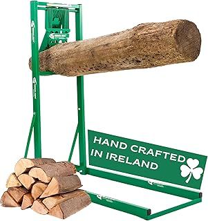 Adjustable Saw Horse | Steel Log Sawhorse for Cutting Wood | Log Cutting Stand | Chainsaw Trestle | Lifting Capacity +200kg