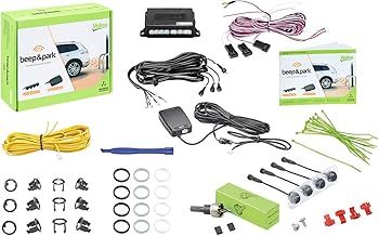 VALEO 632200 - Parking Assistance System - Beep&Park Kit: 4 Sensors + 1 Loudspeaker - Front or Rear Installation