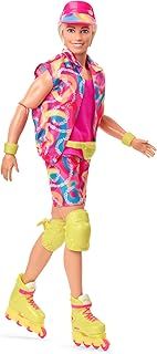 Barbie THE MOVIE , Ken Doll , inLine Skating Outfit, iconic look from the film, neon skate gear, HRF28