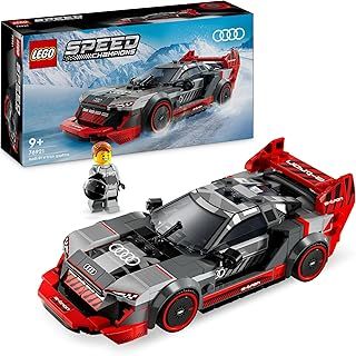 LEGO Speed Champions Audi S1 e-tron quattro Race Car Toy Vehicle, Buildable Model Set for Kids, Playable Display Gift Idea for 9 Plus Year Old Boys and Girls Who Enjoy Independent Play 76921