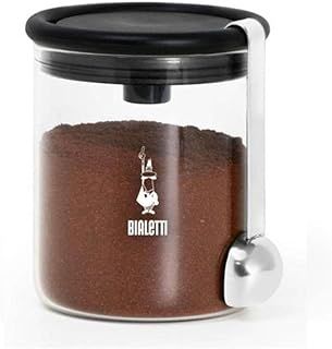 Bialetti Moka Coffee Jar 250 g (with Cap), Glass