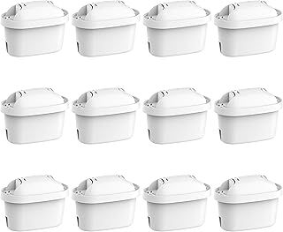 Waterdrop Water Filter Cartridges, Replacement for Brita® Maxtra+® Plus, Maxtra Pro® All-in-1, Compatible with Brita® Marella® Jug, Brita® Kettle, Reduce PFAS, PFOA/PFOS, TÜV SÜD, NSF Certified (12)