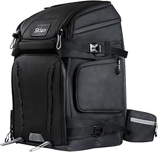 Sklon Ski Boot Bag Backpack - 55-65 Liter Expansion - Waterproof Winter Sport Pack for Travel Allows You to Transport Your Skiing and Snowboarding Gear in Style