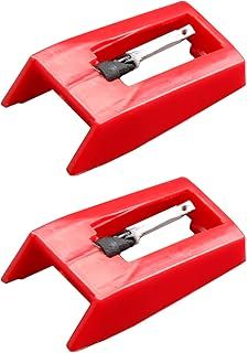 Rumyve2pcs Record Player Needle,Vinyl Record Player Diamond Replacement Reedle,Turntable Diamond Replacement Needle