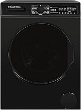 Russell Hobbs Freestanding Washing Machine, 9kg Capacity, 1400 rpm, 15 Programmes, Eco Technology, Rapid Wash Cycles, Black, RH914W116B