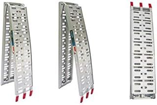 The Ramp People Pair of 2.2m Aluminium Folding Loading Ramps for ATVs, Quad Bikes, Lawnmowers (2.2m length, 600kg capacity)