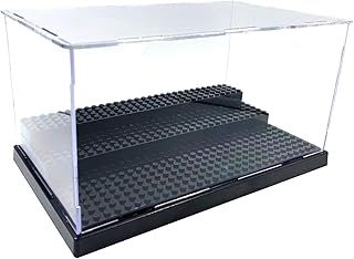 Acrylic figure display case box for LEGO Minifigures series Figure Blocks Toys The box can hold up to 30 figures Black clear display case
