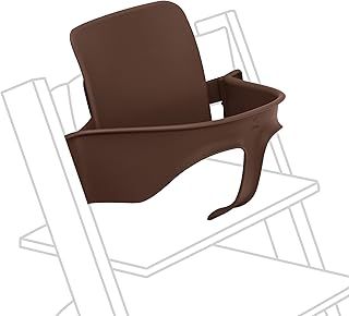 Stokke Tripp Trapp Baby Set2, Warm Brown - Best for Ages 6-36 Months - Convert Tripp Trapp Chairs Produced After May 2003 into a Comfortable High Chair