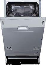 Haden HDI4510 Integrated Built-In Dishwasher – 45cm Multifunction Dishwasher, 10 Place Settings, E Energy Rating