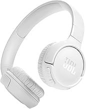 JBL Tune 520 BT Wireless On-Ear Headphones with JBL Pure Bass Sound, Bluetooth 5.3, Hands-Free Calls and 57-Hour Battery Life, White