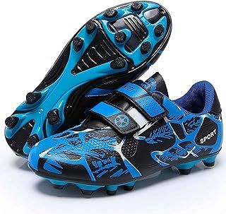 Boys Football Boots Shoes Kids Girls FG/AG Soccer Athletics Sport Shoes Training Shoes Running Shoes Teenager Indoor Outdoor Football Shoes Sneakers for Unisex
