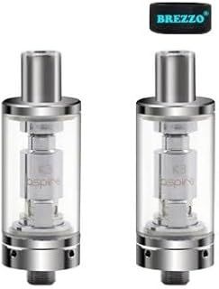 2 Packs of K3 Tanks MTL Tank 2ml (Silver) Compatible with Aspire Nautilus coils and Aspire K3 Kits - Nicotine Free