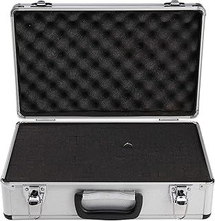 Flight Case Large Hard Aluminium Flight Case Lockable Key Camera Storage Box 400x240x125 mm