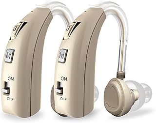 Sound Device for Adults, Rechargeable Digital Device with Noise Cancelling, 2 Modes and 8-Level Volume Adjustment