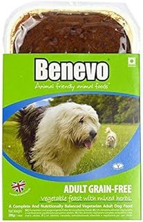 Complete Wet Vegan Dog Food (10 x 359g) Hypoallergenic, Wheat Free & Non GM, For Large & Small Breeds, With Essential Fatty Acids, Taurine, & L-carnitine, Approved By PETA & Vegan Society UK