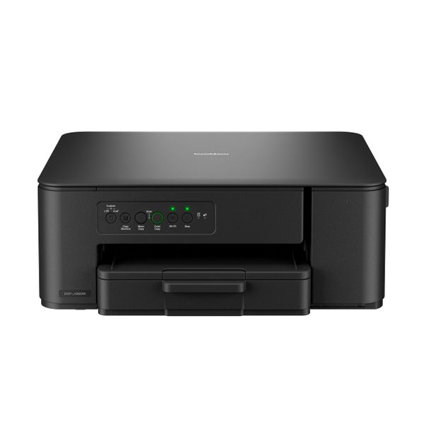 Brother DCP-J1260W Wireless, A4 Inkjet Printer|all-in-one (Print/Copy/Scan)|Wi-Fi/USB 2.0|A4|2-Sided Print|Photos|Inks Included|UK Plug