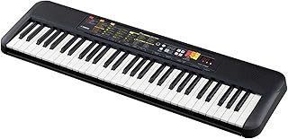 Yamaha PSR-F52 Digital Keyboard,Compact digital keyboard for beginners with 61 keys, 144 instrument voices and 158 accompaniment styles,black,920 mm × 266 mm × 73 mm