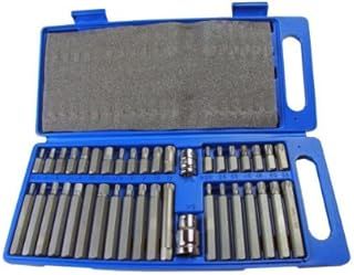 US Pro 40pc Torx/Spine Hex Bit Socket Set B2200