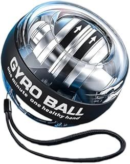 Self-Starting Wrist Gyro Ball Power Ball Trainer Ball Wrist Strengthening Device Forearm Exerciser Strengthen Arms Fingers Muscles birthday present