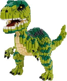 LULUFUN Dinosaur Building Blocks Kit, DIY Mini Building Blocks Toys, Dinosaur Toy, Gift for Adults and Children (Velociraptor)