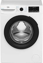 Beko BM3WT4841IW Freestanding Washing Machine, 8kg Load, 1400rpm, White [Energy Class A]