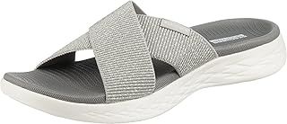 Skechers Women's go 600-Glistening Slide Sandal
