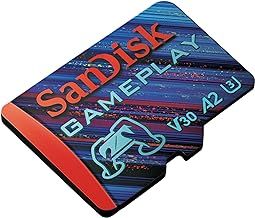 SanDisk Gameplay micro SD card 512GB for mobile/handheld gaming consoles, up to 190 MB/s, for more demanding games, AAA-/3D-/VR-Grafik, 4K-UHD-Videos, A2, V30, U3