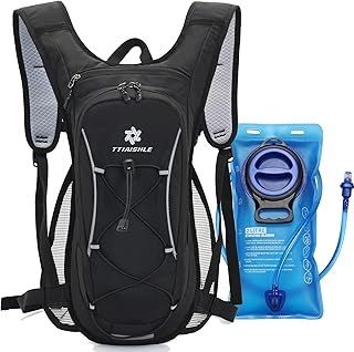 Hydration Pack Backpack with 2L BPA Free Water Bladder for Cycling Running Hiking Climbing Camping Racing skiing