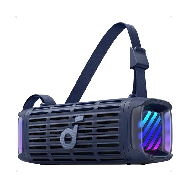 soundcore Boom 3i Portable Bluetooth Speaker by Anker, IP68 Waterproof, Floating Speaker, Saltwater Resistant, 50W, Bluetooth 5.3, 16-Hour Playtime, TWS, for Kayaking, Fishing & Camping