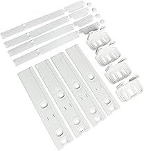 Integrated Fridge Door Sliders: Integrated Fridge Door Slider Kit with Brackets, Clips, Universal Fridge Mounting Kit for Built In Fridges, Attaching to Fridge Doors, Set by Tarrapu