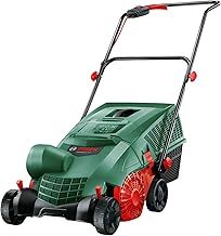 Bosch Electric Lawn Raker UniversalRake 900 (900 W, Operating width: 32 cm, Capacity of collection box: 50 l, in carton packaging)