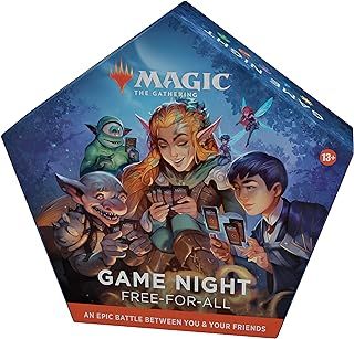 Magic The Gathering Game Night: Free for All 2022, Fantasy Card Game for 2 - 5 Players