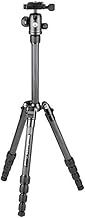 Manfrotto MKELES5CF-BH, Element Small Traveller Tripod with Ball Head, Carbon Fibre, Telescopic Column, for DSLR, Compact System Camera, Mirrorless