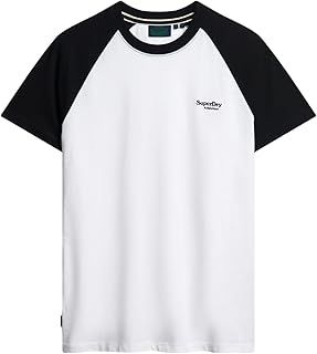 Superdry Men's Essential Logo Baseball Tshirt T-Shirt