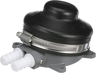 GP4618 Compact Manual Fresh Water Foot Operated Pump - Black