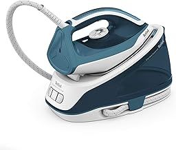 Tefal, Express Essential, Steam Generator Iron, 1.4L water tank, 5.2 Bar, built-in anti-scale filter, 2 min heat-up, White and Blue, SV6115