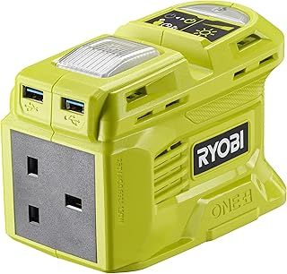 Ryobi RY18BI150B 18V ONE+ Cordless Gen 2 Battery Inverter (Bare Tool), Green