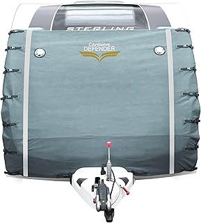 Caravan Defender Universal Front Towing Cover | Protector Covers Accessories | GREY