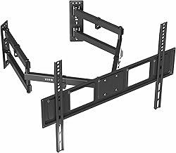 VIVO Corner TV Wall Mount for 37 to 70 inch LCD LED Plasma Flat Screens, Full Motion Articulating Bracket, VESA up to 600x400, MOUNT-CR70C