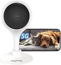 2K Indoor Security Camera 5G/2.4GHz Wi-Fi Cameras for Baby/Elder/Dog/Pet Camera, 2-Way Audio Baby Monitor Camera, Night Vision, Cloud & SD Card Storage, K10