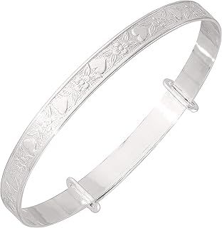 Sterling Silver Expander Bangle Baby's 5cm Internal Diameter