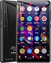 160GB MP3 Player with Bluetooth and WiFi，MECHEN 5" IPS Touch Screen 1080P Music Player with Spotify，Deezer，Pandora，Amazon Music，Android MP3 Player with Audible，HiFi Player with Speaker (Black)